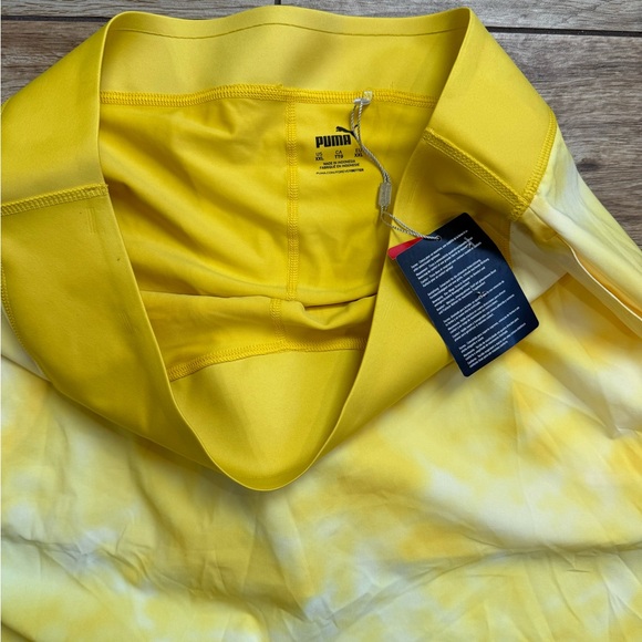 PUMA Golf Pwrshape Skirt Skort Yellow Tie Dye Size XXL 2XL NEW WITH TAGS! POCKET - Picture 11 of 15